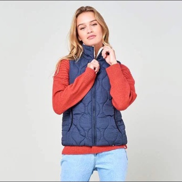 🔆RIP CURL🔆 ANOETA SLEVELESS WINTER VEST - Picture 10 of 16